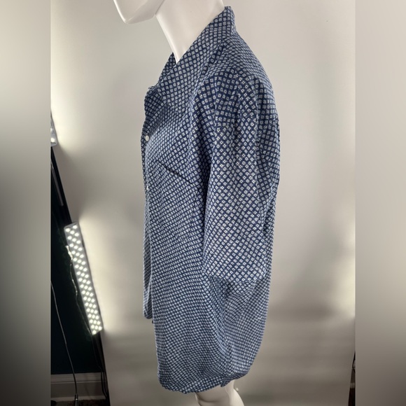 EUC Treasure & Bond Geometric Print Camp Shirt - Picture 5 of 8